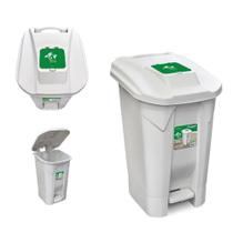 Lixeira Gigante 120 Litros Container Coleta Seletiva Cesto