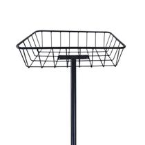 Lixeira Gigante Chumbar Calçada 80x52 cm 80 litros Preta hy5515