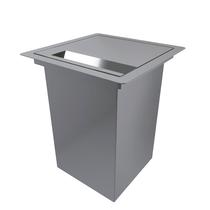 Lixeira Gourmet 4L Preto e Inox Compacta, Moderna e Ideal para Pias e Bancadas Lixeira Gourmet 4L Preto e Inox Compacta, Moderna e Ideal para Pias e Bancadas