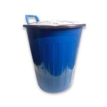 Lixeira Grande Plástica Com Rodinhas Tampa e Alça 100 Litros Industrial Comercial Residencial