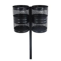 Lixeira Grécia Dupla De Parques Calçada Rua Tela Moeda 120cm Lixeira Grécia Dupla De Parques Calçada Rua Tela Moeda 120cm