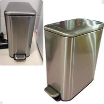 Lixeira I Aço nox Banheiro Cozinha Premium Elegante 5Litros