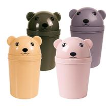 Lixeira Infantil Tampa Decorativa 10L Quarto Mesa Escritório Crianças Plástica Cozinha Maquiagem bebe Lixeira Infantil Tampa Decorativa 10L Quarto Mesa Escritório Crianças Plástica Cozinha Maquiagem bebe