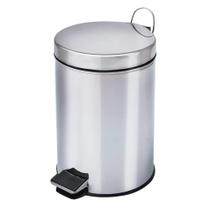 Lixeira Inox 12 Litros Balde Removível Aih