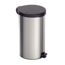 Lixeira Inox 20L Com Pedal New Tramontina Acabamento Polido
