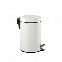 Lixeira Inox 5l Pedal E Balde Removível Acabamento Matte