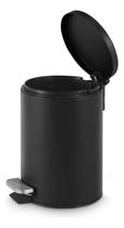 Lixeira Inox 5l Pedal E Balde Removível Acabamento Matte