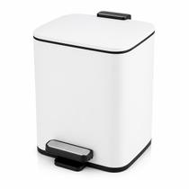 Lixeira Inox 6L Com Pedal E Cesto Interno Removível - Preto Lixeira Inox 6L Com Pedal E Cesto Interno Removível - Preto