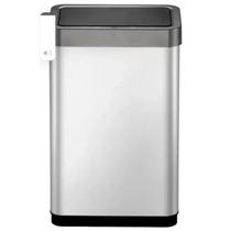 Lixeira Inox Automática com Sensor 50 Litros Tampa Inteligente