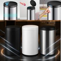 Lixeira Inox Automática Grande Inox 40L. Sensor Inteligente Lixeira Inox Automática Grande Inox 40L. Sensor Inteligente