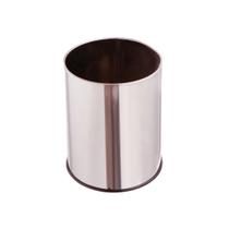Lixeira Inox Cesto De Lixo Sem Tampa 20 Litros