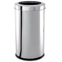 Lixeira Inox com Aro 21,2 Litros - 3033/203 - BRINOX