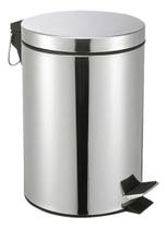 Lixeira Inox Com Pedal Cesto De Lixo Interno Removivel 3 Litros Casita