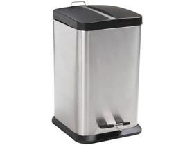 Lixeira Inox com Pedal com Tampa 12L - Mor Jaspe 8233