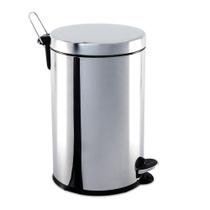 Lixeira Inox Com Pedal e Balde 20 Litros Brinox - BRINOX RS