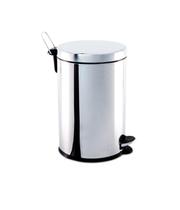 Lixeira Inox Com Pedal E Balde Brinox Decorline 5L