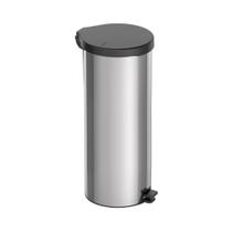 Lixeira Inox com Pedal New Tramontina com Acabamento Polido 30 L