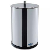 Lixeira Inox com Tampa 18,5x32cm 7,8 Litros - 3030203 - BRINOX