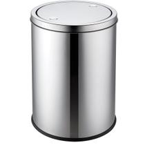 Lixeira Inox com Tampa Basculante 12 L Lixeira Inox com Tampa Basculante 12 L
