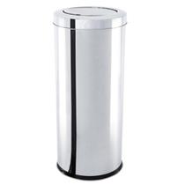 Lixeira Inox com Tampa Basculante 28,17 Litros - 3032/204 - BRINOX