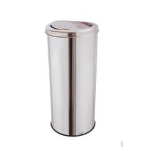 Lixeira Inox Com Tampa Flip-TopInox (Basculante) 50 Litros Largo Lixeira Inox Com Tampa Flip-TopInox (Basculante) 50 Litros Largo