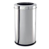 lixeira inox comaro 21,2l 46cm 3033/203 decorline* - brinox