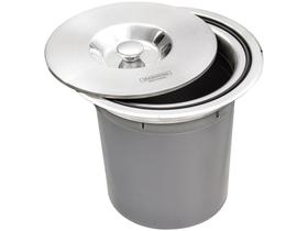 Lixeira Inox de Embutir Tramontina 5L - Clean Round