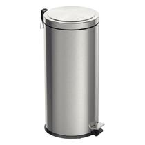 Lixeira Inox Pedal 30 Litros Balde Removível Brasil Plus Tramontina