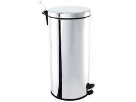 Lixeira Inox Polido com Pedal 30L Linha Decorline Brinox