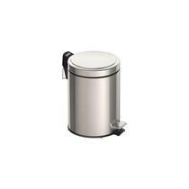 Lixeira Inox Polido com Pedal 5 LT Linha Brasil Tramontina