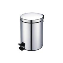 Lixeira Inox Redonda 12L Larplasticos