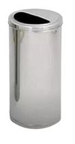 Lixeira Inox Tampa Meia Lua 25 Litros