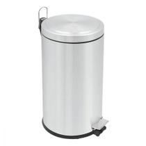 Lixeira Inox Tramontina 20L Brasil Plus Pedal e Amortecedor Lixeira Inox Tramontina 20L Brasil Plus Pedal e Amortecedor