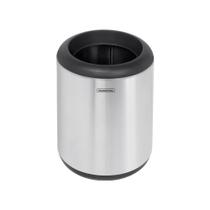 Lixeira Inox Tramontina Cápsula Aro e Base Polipropileno 7 L