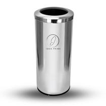 Lixeira InoxPrime 100 Litros Com Aro 38x80 Lixeira InoxPrime 100 Litros Com Aro 38x80