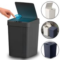 Lixeira Inteligente 12L Automática Sensor Movimento Banheiro e Cozinha Resistente a Água Lixeira Inteligente 12L Automática Sensor Movimento Banheiro e Cozinha Resistente a Água