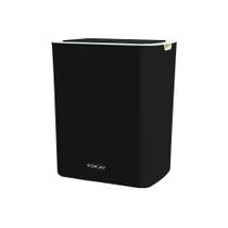 Lixeira inteligente automatica c/ sensor de aproximacao - 14 litros pilha aa - preta - Kokay