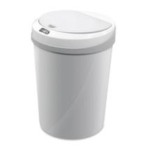 Lixeira Inteligente Automática Redonda 12 Litros - Branca