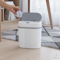 Lixeira Inteligente Oval 13 Litros com Sensor Automático Alira Home