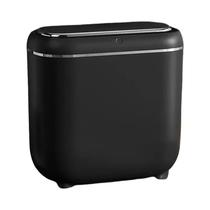 Lixeira Inteligente Sem Toque De 14L Com Sensor Automático Para Banheiro E Cozinha, Lixeira Estreita