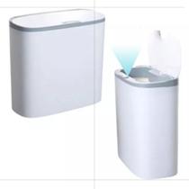 Lixeira Inteligente Sensor Automático 14l Banheiro Cozinha Lixeira Inteligente Sensor Automático 14l Banheiro Cozinha