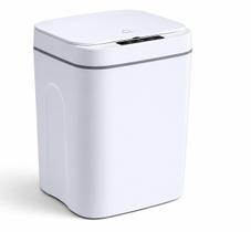 Lixeira Inteligente Sensor De Presença Touch 16L Recarregável