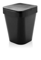 Lixeira Izzy 10 Lts Preto - OULX 215 PT - Ou Lixeira Izzy 10 Lts Preto - OULX 215 PT - Ou