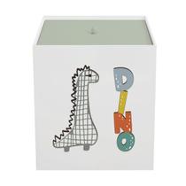 Lixeira Kit Higiene MDF com Tampa Quarto Bebê Dinossauro Lixeira Kit Higiene MDF com Tampa Quarto Bebê Dinossauro