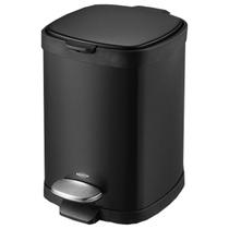 Lixeira Linha Frame 6L Com Pedal Duplo Acionamento Brinox Lixeira Linha Frame 6L Com Pedal Duplo Acionamento Brinox