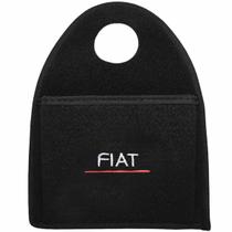 Lixeira Lixinho Automotiva Carro Carpete Logo Bordado Fiat para Câmbio Preta Lixeira Lixinho Automotiva Carro Carpete Logo Bordado Fiat para Câmbio Preta