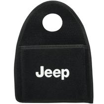 Lixeira Lixinho Automotiva Carro Carpete Logo Bordado Jeep para Câmbio Preta Lixeira Lixinho Automotiva Carro Carpete Logo Bordado Jeep para Câmbio Preta