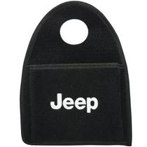 Lixeira Lixinho Automotiva Carro Carpete Logo Bordado Jeep para Câmbio Preta Lixeira Lixinho Automotiva Carro Carpete Logo Bordado Jeep para Câmbio Preta