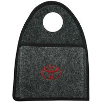 Lixeira Lixinho Automotiva Carro Carpete Logo Bordado Toyota para Câmbio Grafite Lixeira Lixinho Automotiva Carro Carpete Logo Bordado Toyota para Câmbio Grafite