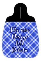 Lixeira Lixinho Carro Ele Pilota Azul